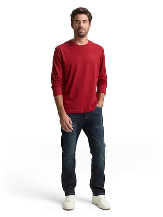 TOM TAILOR | Langarmshirt | rot